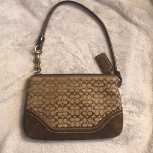 Coach wristlet clutch